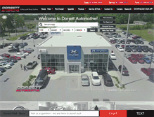 Tablet Screenshot of dorsettautomotive.com